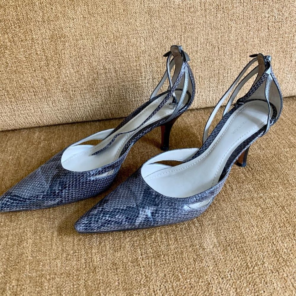 ANN TAYLOR SLINGBACK,  Leather High Heels